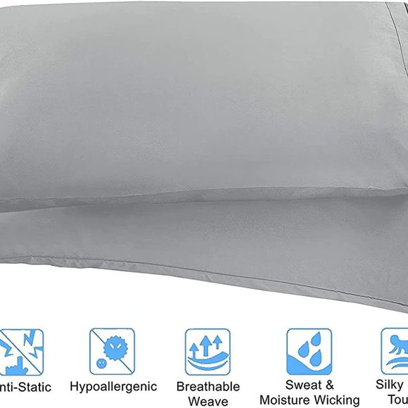 New 1500 Thread Count Wrinkle & Fade Resistant Egyptian Quality 4-Piece - Picture 4 of 8